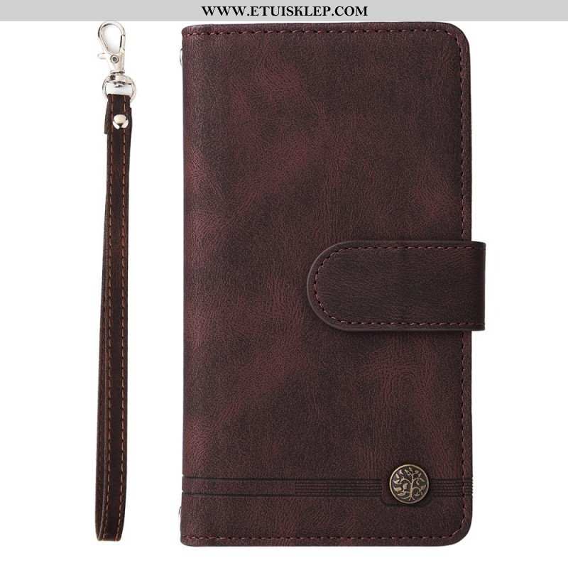 Etui Folio do Samsung Galaxy S22 5G Biznes Wielofunkcyjny